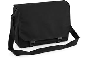 BagBase Messenger Bag - Pack of 1, Stylish & Durable Shoulder Satchel