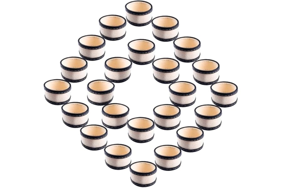 Fauhapyway Billiard Ball Cleaning Snooker Cleaner Wool Ring Replacement Parts Set For Machine Pool Table Accessories 16Pcs