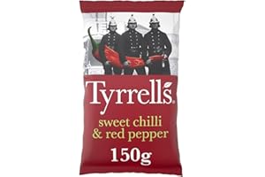 Tyrrells Sweet Chilli & Red Pepper Sharing Crisps, 150g