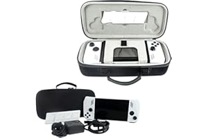 BAOMAEYEA Protective Case for ASUS ROG Ally Game Konsole, Fully waterproof EVA material and Comfortable Hand Strap Case For Rog Ally Game Console and Accessories With Built-in Heat dissipation bracket