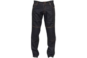 Juicy Trendz® Homme Moto Pantalon Motard Pantalon pour Homme Renforcée Aramide Protection