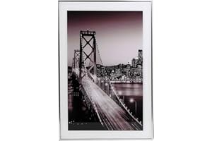 THESECRETHOME.ES The Secret Home - Cuadro Decorativo sobre Cristal – Diseño Ciudades - 60x40 cm - Decoración para el Hogar - Ideal para Salón, Dormitorio, Pasillo (New York)