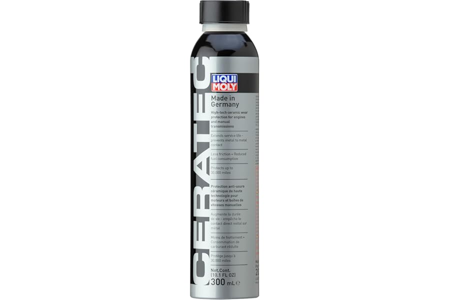 LIQUI MOLY Cera Tec 3721 I Ceramic Wear & Tear Protection for Petrol & Diesel Engines I Smoother Engine Performance, Less Friction & Lower Fuel Consumption I Ceramic Additive 300 ml Pack of 1