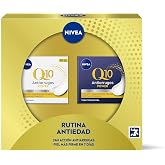 NIVEA Anti-Aging Routine Q10 Anti-Wrinkle Power 4 Weeks Set Firming Cream Gift Box with FP15 (1 x 50 ml) and Night Cream (1 x