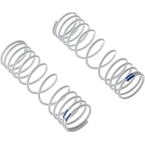Traxxas 6868 Federn Hinten – Progressive, +20% Rate, Blau, 2 Stück, Original-Ersatzteil