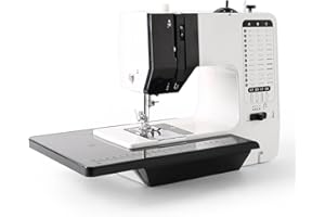 Letcart 738 Macchina Da Cucire Con 12 Punti Di Cucitura, Macchina Da Cucire Elettrica A Doppio Filo, Con Tavolo Di Allungamento, Luce Led Antiriflesso, Eu Plug