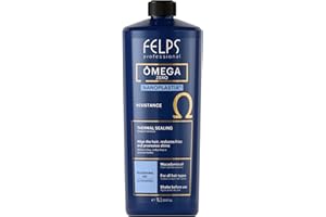 Felps Professional Omega - Thermal Sealing and Zero Unique Nanoplasty - Straightening & Smoothing Hair Treatment - Amino & Tenino Acids - For All Hair Types - 1L/33. 81fl.oz