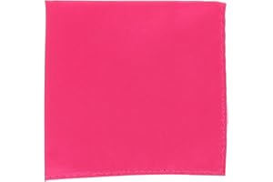 CRAVATESLIM Pochette Costume Couleur Unie - Mouchoir de Poche Homme - Accessoire Carré Poche de Veste - Mariage, Cérémonie