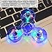 Produktbild Mode LED Licht Fidget Hand Spinner Torqbar Finger Spielzeug EDC Focus Gyro Fast Versand (Transparent 2)