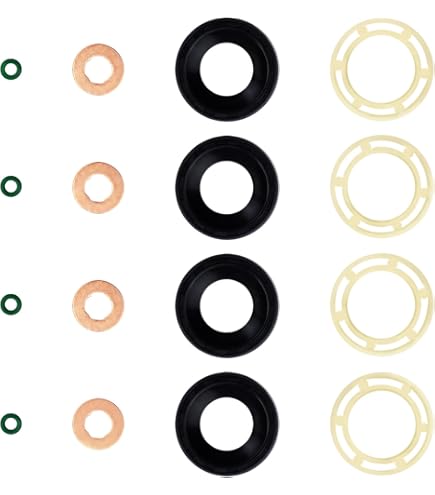 Germban 67R-010310 - Kit de 4 inyectores de gas LPG/CNG 63CC KN9 E4 EF06 110R-000295 para