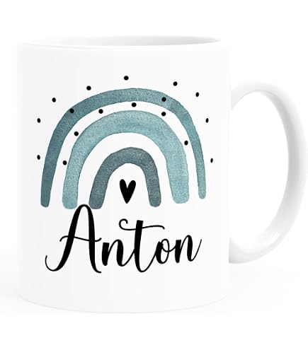 Striefchen® Personalisierte Kindertasse Mit Dino-Motiv – Mit Namen Bedruckt Für Jungs Und Mädchen