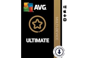 DEISATECH AVG Ultimate 2024 | Für 10 Geräte | 1 Jahr | Box | Komplettpaket mit Antivirus, VPN und TuneUp | PC/Mac/Android/iOS | ESD