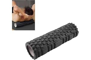 MOKERNALI Rullo in Schiuma, Massaggiatore per Tessuti Profondi per Massaggio Muscolare E Rilascio del Punto Trigger Miofasciale, Rullo in Schiuma Eva per Esercizi di Massaggio, Mal di Schiena, Yoga