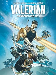 jaquette livre Valérian, vu par... - tome 0 - Shingouzlooz Inc.