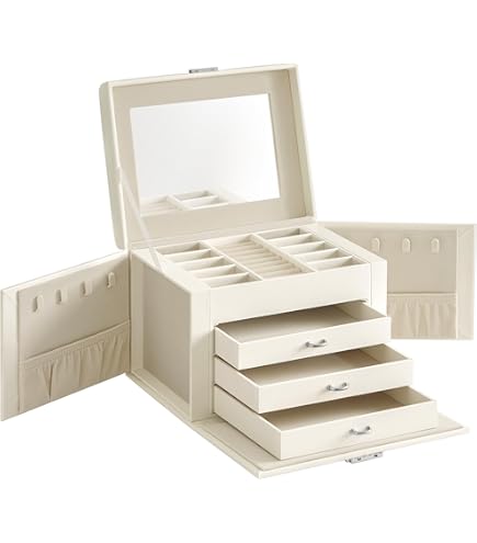 Boîte La Redoute Porte Bijoux Coffret Bijoux Femme SONGMICS