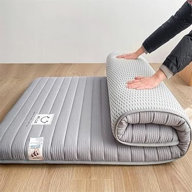 Japanse vloermatras Extra dikke futon vloermatras Futon matras Opvouwbaar vloerbed Campingmatras(Green,120x200cm