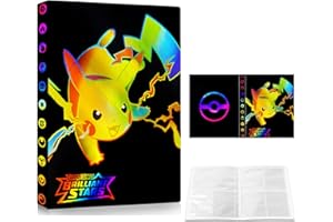 LARIAU Raccoglitore di carte a 4 tasche, Album di carte, Porta carte, Album di archiviazione di carte, 30 pagin-Capacità di 240 carte ULAU1