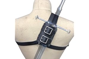 DANLAI Holder Médiéval Épaule D'épée Médieval Retro Cosplay Costume Accessoire