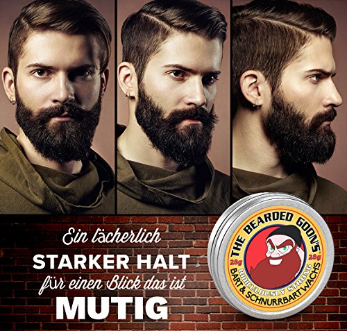 The Bearded Goon’s Lächerlich Starke Beard & Handlebar Moustache Mustache Wax – 28g (30ml) - 4