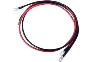 ‎ECTIVE ECTIVE H07V-K Batteriekabelsatz 35mm² rot/schwarz M8/M8 1,5 Meter