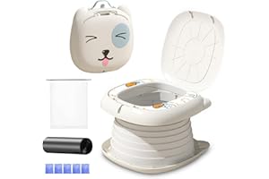 TAECHALINGO Orinal Portatil Niños Plegable,Asiento de Inodoro para Niños,Wc Portatil Niños,Asiento Orinal Portatil,Inodoro Portatil Niños，Orinales Infantiles para Wc (Gris)