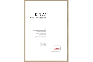 DEHA Design Ramka na zdjęcia Fontana, 59,4 x 84,1 cm (A1), Dąb