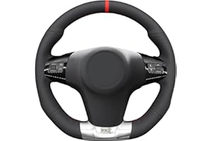 MEWANT Ręcznie szyte pokrowce na kierownicę do samochodu Opel Corsa OPC 2008-2014 pokrowiec na kierownicę akcesoria do Opel Corsa