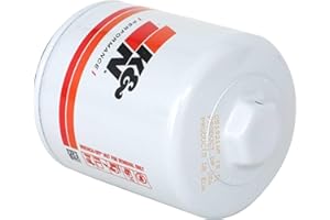 K&N Filtr oleju – wkład 68 x 84 mm, kompatybilny z Toyota, Scion, Suzuki, Pontiac, Chevrolet, Nissan, Daihatsu (HP-1003), biały