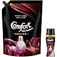 Comfort Liquid Perfume Deluxe, Desire, Fabric Conditioner crafted with French perfume fragrances, 2 ltr pouch & Comfort In-wash fragrance boosters, fragrance beads, 200gm