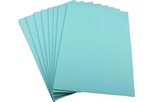 House of Card & Paper Cartoncino formato A4, 160 g/m², colore blu pastello (confezione da 100 fogli)