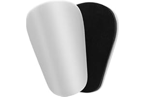 JunD 2 Piezas Mini espinilleras Futbol, Sujeta Espinilleras Futbol, Equipo de Protección Extra Pequeño Comodidad Espinilleras para Entrenamientos y Partidos al Aire Libre