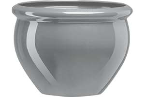 Poetic Emsa 508685 Plant Pot, Dust grey, Diameter 26 cm