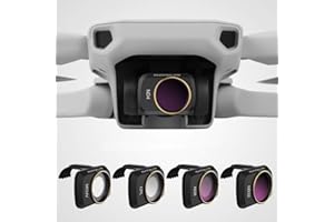 Hensych Kameraobjektivfilter für Mavic Mini/Mavic Mini 2/Mini SE Drone, MCUV CPL ND NDPL Filter Hohe Durchlässigkeit Integrierter Modellierungsrahmen(MCUV+CPL+ND4+ND8)