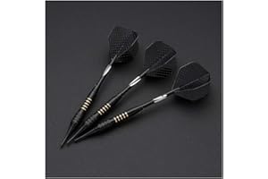 hopewey Dardos Blandos, dardo Suave 3 Piezas Torneo de Dardos de 16 g, Dardos de Punta Suave, Dardos para Dardos electrónicos con Estuche rígido, Eje de Aluminio, Pet estándar