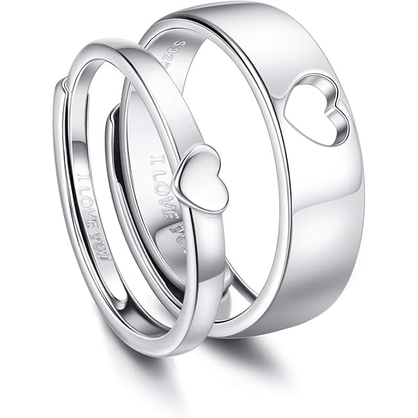 Fedine di fidanzamento in argento Spedizione GRATIS