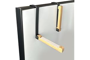 HSLXBY Haczyk na drzwi do zawieszenia, wieszak na ubrania, na drzwi, do zawieszenia ubrań, za drzwiami łazienkowymi (czarny)