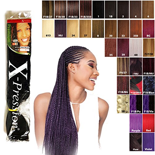 Premium X-pression Ultra Braid Colour 4 (Chocolate Brown)