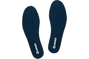 LARGERED Semelles Chaussures Homme Confort Semelle Mémoire de Forme Superbes Absorption des Chocs Coussinet pour Chaussure de Sécurité de Baskets,Bleu Marine EU44