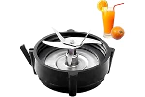 MODJUEGO Base de anillo de sellado de cuchilla para licuadora Oster Pro 1200 Accesorios de cortador de licuadora (hoja + anillo de sellado + base)