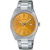 Casio MTP-1302 Kol Saati, Standart, MTP-1302, Sarı, Erkek