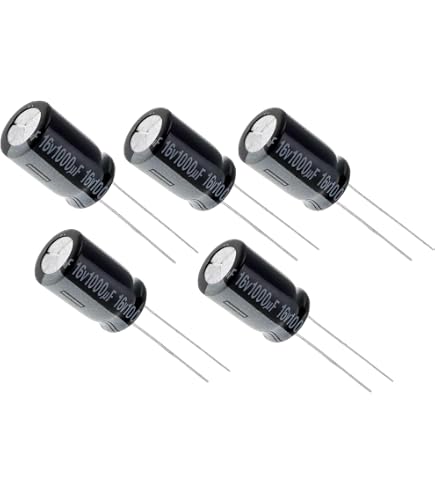 Elko, radiale, 1000µF (1000uF) / 16V / 105°C, condensatore elettrolitico RoHS elpohl
