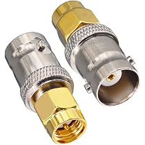 Adaptateurs BNC/SMA ACONRFTOL - Pour Antennes HF, Wi-Fi, SDR - Lot De 2