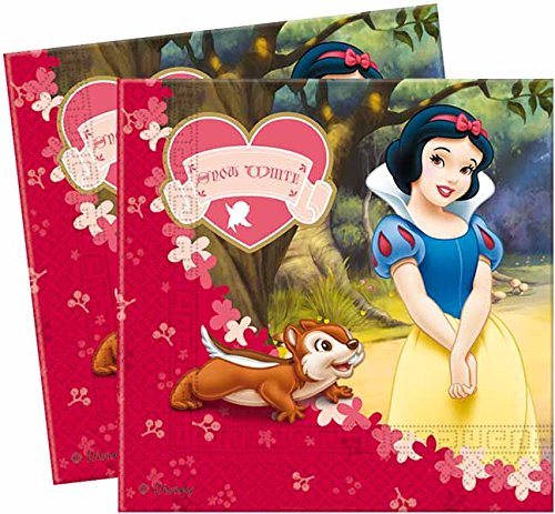 Preisvergleich Produktbild Generique - 20 Papierservietten Schneewittchen
