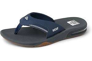 REEF Fanning, Chanclas Hombre, Navy Shadow, 37 EU