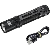 Nitecore Taktik El Feneri EDC31 USB Şarjlı LED El Feneri, &Ccedil;ok Parlak 3500 L&uuml;men, Uzun &Ccedil;alışma S&uuml;resine Sahip Kompakt Dış Meka
