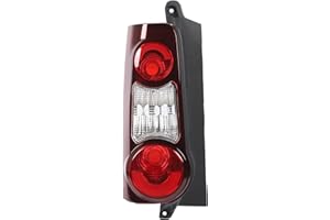 DPOFIRS OE 9677205580 Tail Light for Citroen Berlingo Mk2 Van, Rugged Multifunctional Rear Left Tail Lamp Without Bulb Replacement PEUGEOT PARTNER 2012 to 2019