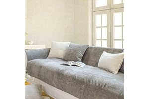 MTHGH Sofabezug rutschfeste Sofadecke，sofaschutz1 2 3 4-Seater L Shape Sofaschoner,Hund Katze Überwurf Hundedecke Ecksofa Sofa Schutzdecke Sofaschutz Hund Kratzschutz Katze (M, 70x70cm)