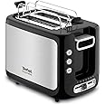 Tefal Toaster, Express Browning / Toasting, 2 Slots, Stainless Steel, Tt365027, Multi Color"Min 1 year manufacturer warranty"