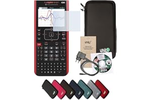 Texas Instruments - TI-30 X Pro Calcolatrice portatile con custodia TI-Nspire CX II-T CAS Streberpaket