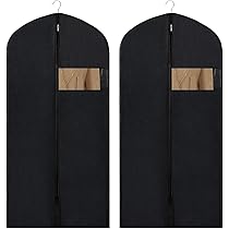 6 Kleidersäcke Aus Vlies – Staubdicht Mit Fenster & Reißverschluss